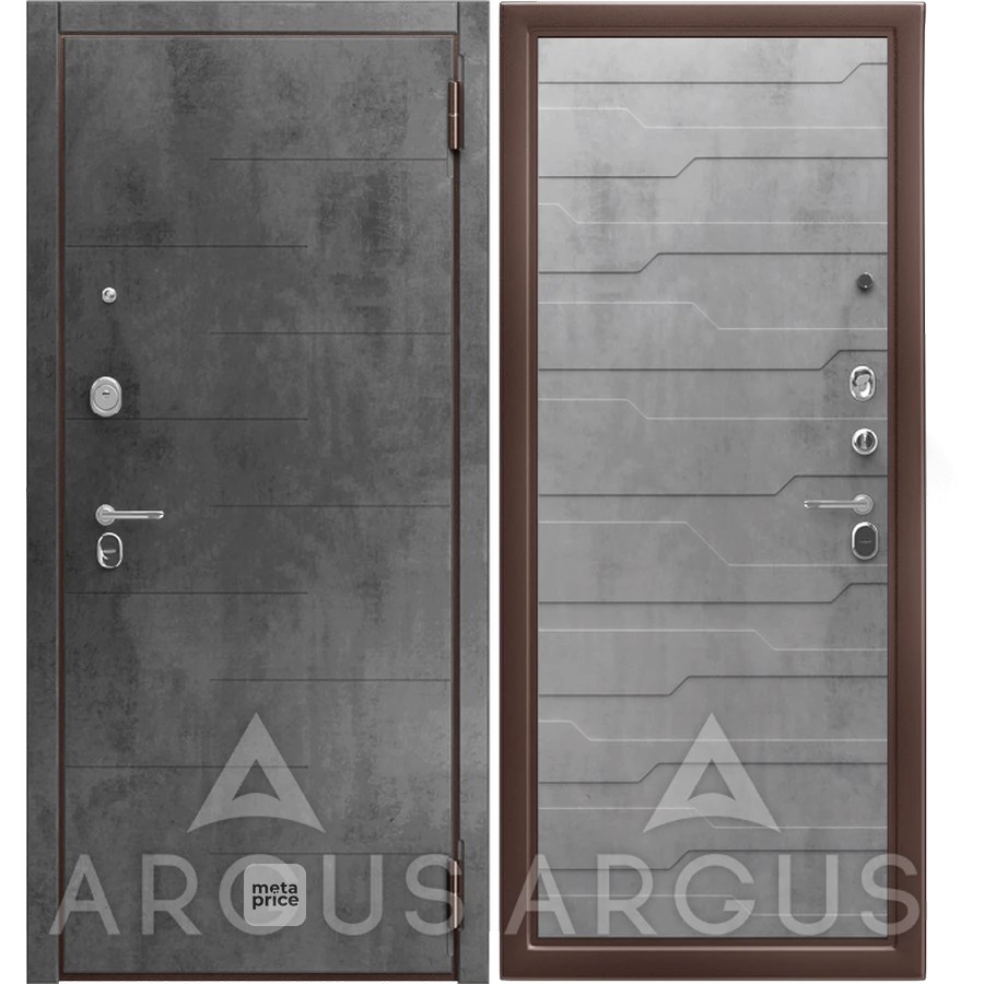 Аргус ДА24 (2П) Антик медь Корто • входная дверь • АРГУС (Йошкар-Ола)