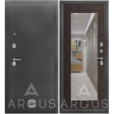 ДА106 Антик серебро Гэлакси • входная дверь • с зеркалом • АРГУС (Йошкар-Ола)