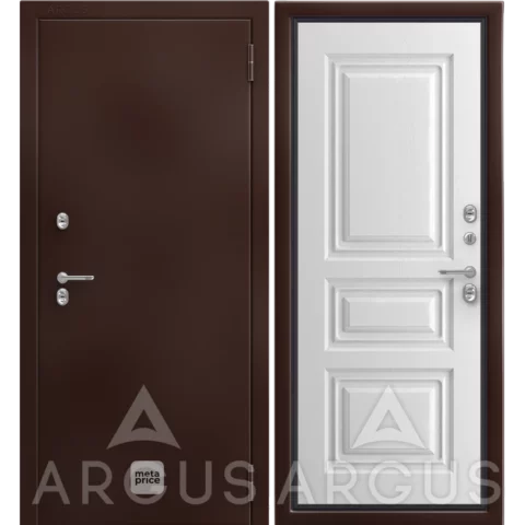 Дверь Тепло Коричневый молоток Скиф • входная дверь • терморазрыв • АРГУС (Йошкар-Ола) можно купить в магазине 72дверки на Пермякова 81 в Тюмени