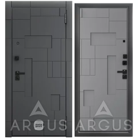 Дверь ДА94 Black Style Антик серебро Корса • входная дверь • шумоизоляция • АРГУС (Йошкар-Ола) можно купить в магазине 72дверки на Пермякова 81 в Тюмени