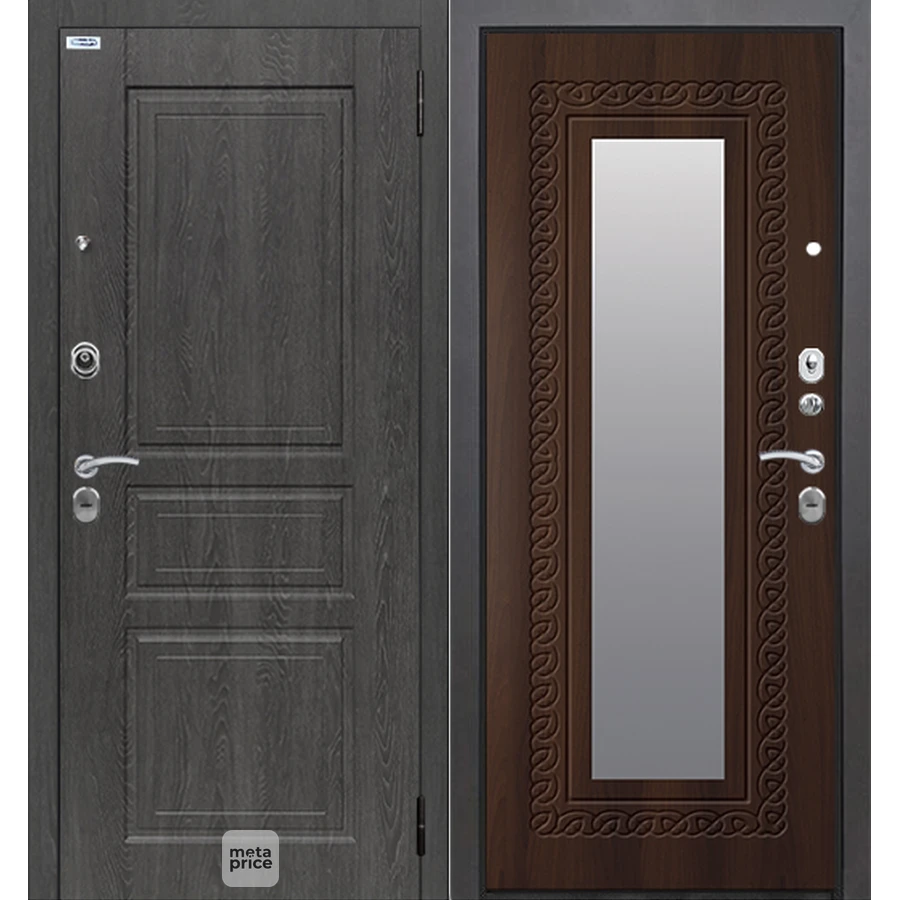 Сейф-дверь Тринити Викинг • входная дверь • с зеркалом • БЕРЛОГА (Йошкар-Ола)
