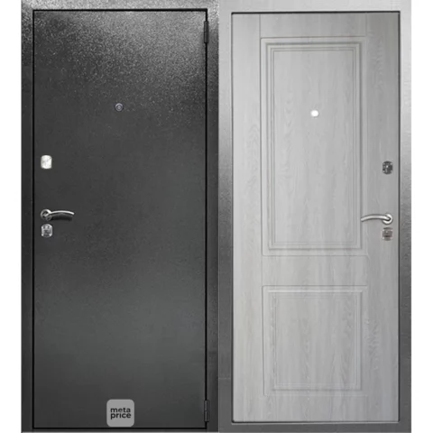 Дверь Сейф-дверь Оптима Абсолют Грей • входная дверь • БЕРЛОГА (Йошкар-Ола) можно купить в магазине 72дверки на Пермякова 81 в Тюмени