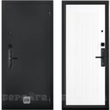 Кибер K-S110 Багратион (эмалит арктик • черный букле • black kaadas S110) • входная дверь • БЕРЛОГА (Йошкар-Ола)