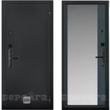 Кибер K-S110 Магнум (мэджик лид • черный букле • black kaadas S110) • входная дверь • с зеркалом • БЕРЛОГА (Йошкар-Ола)