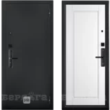 Кибер K-S110 Тревор (эмалит арктик • черный букле • black kaadas S110) • входная дверь • БЕРЛОГА (Йошкар-Ола)