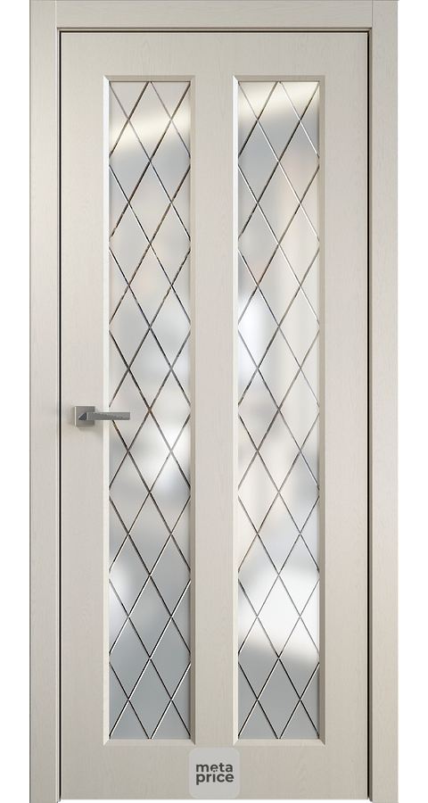 Дверь К14 • дверь остекленная • стекло «Romb» • ЛОРД (Чебоксары) можно купить в магазине 72дверки на Пермякова 81 в Тюмени