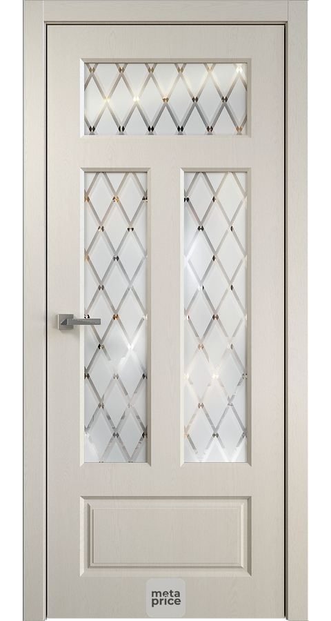Дверь К15 • дверь остекленная • стекло «Unico» • ЛОРД (Чебоксары) можно купить в магазине 72дверки на Пермякова 81 в Тюмени
