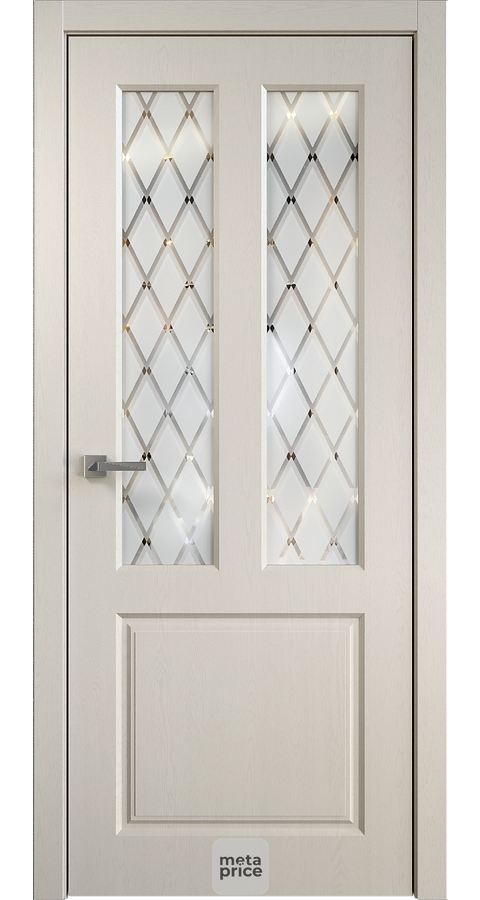 Дверь К16 • дверь остекленная • стекло «Unico» • ЛОРД (Чебоксары) можно купить в магазине 72дверки на Пермякова 81 в Тюмени