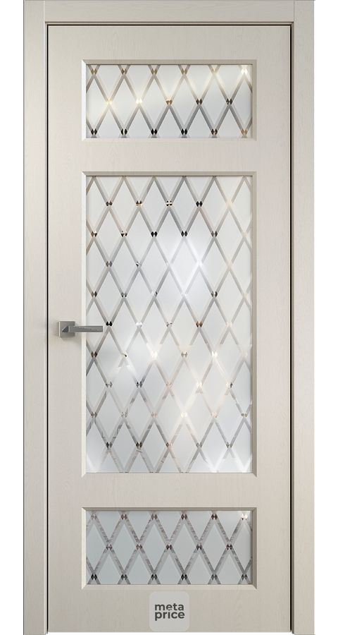 Дверь К2 • дверь остекленная • стекло «Unico» • ЛОРД (Чебоксары) можно купить в магазине 72дверки на Пермякова 81 в Тюмени