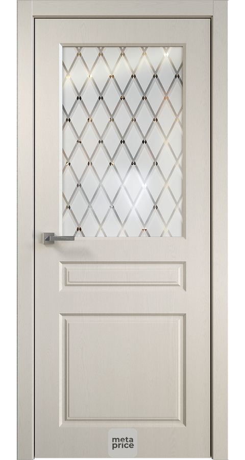 Дверь К7 • дверь остекленная • стекло «Unico» • ЛОРД (Чебоксары) можно купить в магазине 72дверки на Пермякова 81 в Тюмени