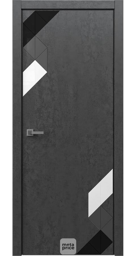 Дверь Futuristic 2.3 • дверь остекленная • ЛОРД (Чебоксары) можно купить в магазине 72дверки на Пермякова 81 в Тюмени