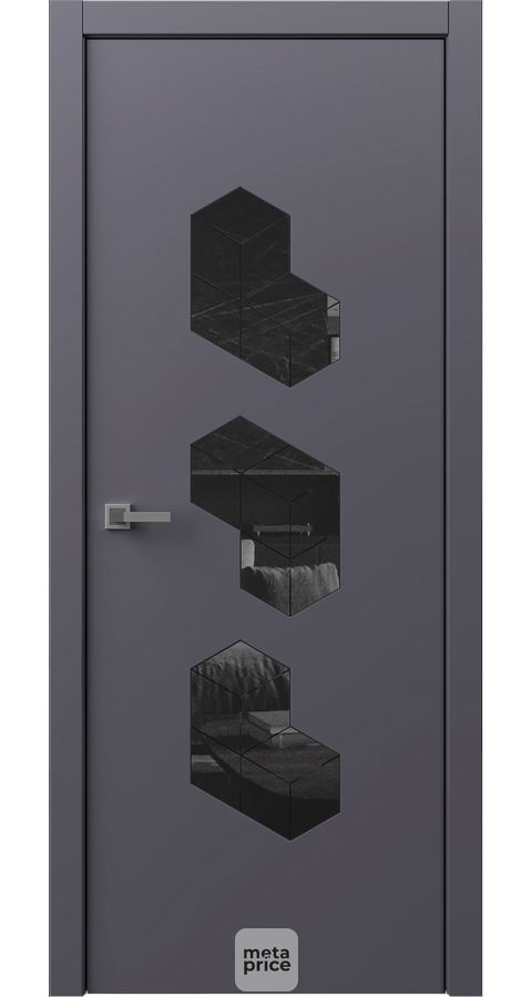 Дверь Futuristic 10.1 • дверь остекленная • ЛОРД (Чебоксары) можно купить в магазине 72дверки на Пермякова 81 в Тюмени
