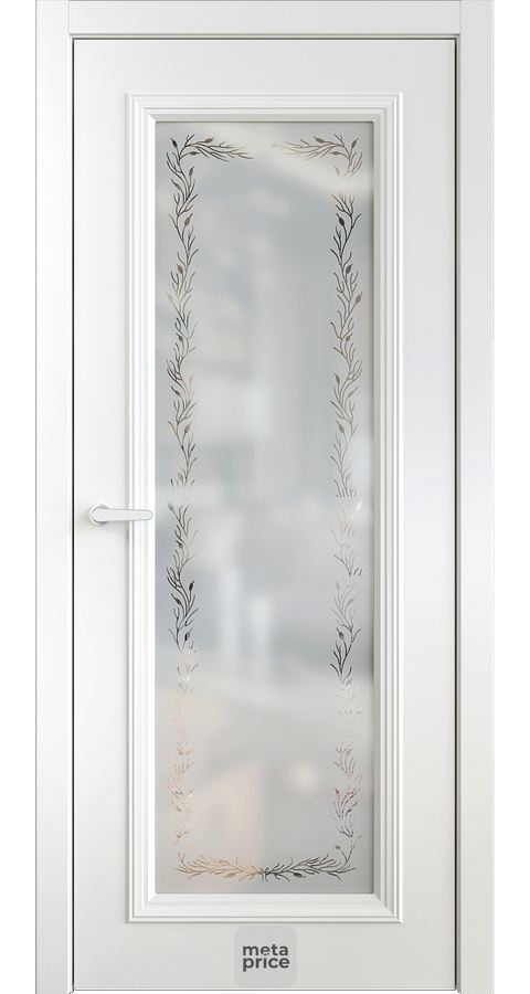 Дверь Mia Maria 4 • дверь остекленная • стекло «Aura» • ЛОРД (Чебоксары) можно купить в магазине 72дверки на Пермякова 81 в Тюмени