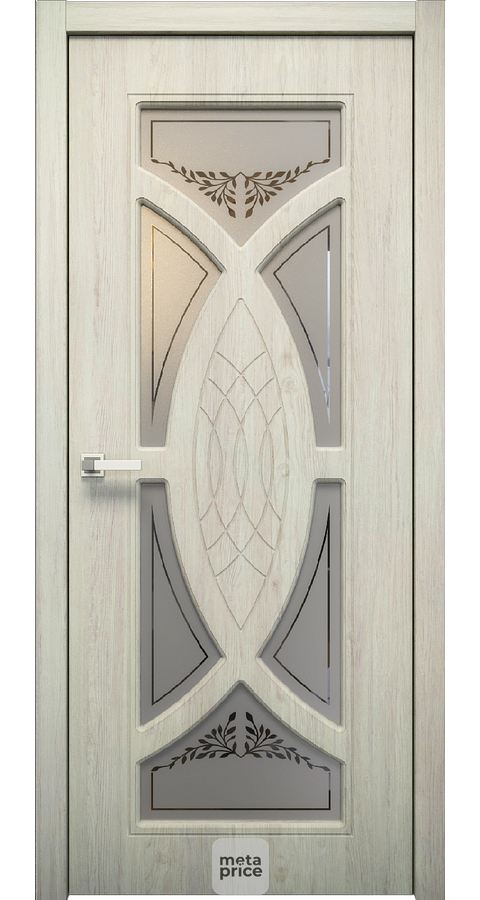 Дверь Камея • дверь остекленная • стекло «Олива» • ЛОРД (Чебоксары) можно купить в магазине 72дверки на Пермякова 81 в Тюмени
