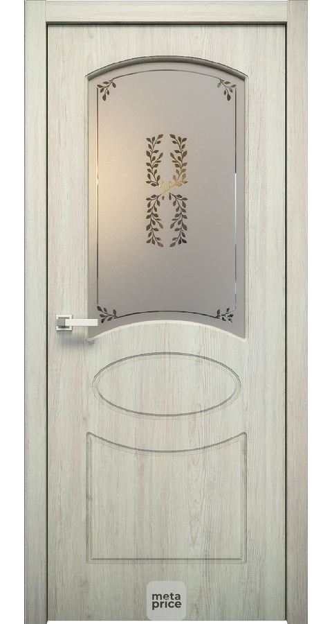 Дверь Каролина • дверь остекленная • стекло «Олива» • ЛОРД (Чебоксары) можно купить в магазине 72дверки на Пермякова 81 в Тюмени