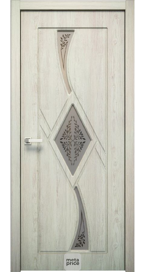 Дверь Кристалл • дверь остекленная • стекло «Олива» • ЛОРД (Чебоксары) можно купить в магазине 72дверки на Пермякова 81 в Тюмени