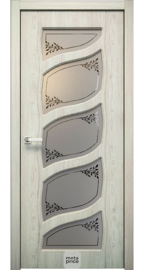 Дверь Лиана • дверь остекленная • стекло «Олива» • ЛОРД (Чебоксары) можно купить в магазине 72дверки на Пермякова 81 в Тюмени