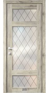 Kantri 10 • дверь остекленная • стекло «Ромбы» • ЛОРД (Чебоксары)