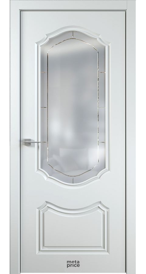 Дверь Renaissance 3 • дверь остекленная • стекло «Filippo» • гравировка • ЛОРД (Чебоксары) можно купить в магазине 72дверки на Пермякова 81 в Тюмени