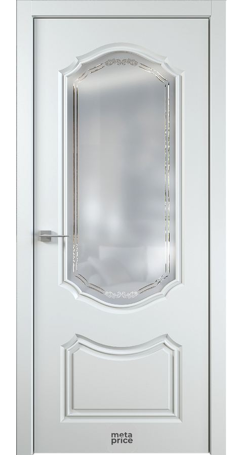 Дверь Renaissance 3 • дверь остекленная • стекло «Giulio» • гравировка • ЛОРД (Чебоксары) можно купить в магазине 72дверки на Пермякова 81 в Тюмени
