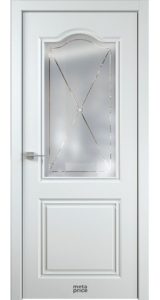 Renaissance 6 • дверь остекленная • стекло «Donato» • гравировка • ЛОРД (Чебоксары)
