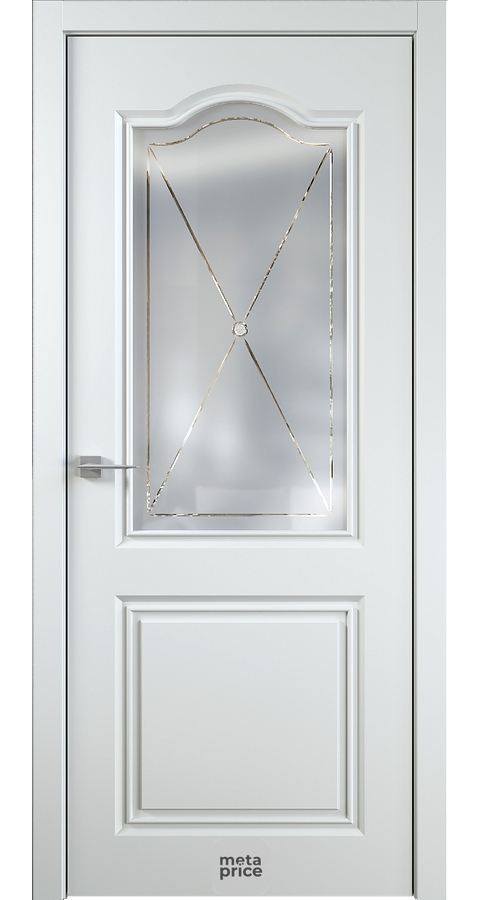 Дверь Renaissance 6 • дверь остекленная • стекло «Donato» • гравировка • ЛОРД (Чебоксары) можно купить в магазине 72дверки на Пермякова 81 в Тюмени