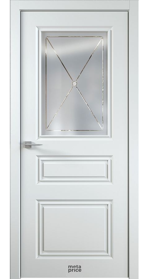 Дверь Renaissance 7 • дверь остекленная • стекло «Donato» • гравировка • ЛОРД (Чебоксары) можно купить в магазине 72дверки на Пермякова 81 в Тюмени