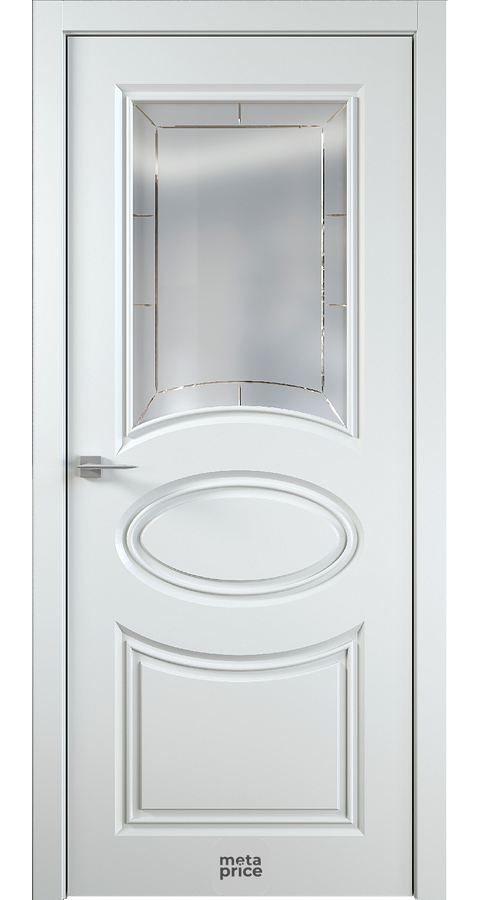 Дверь Renaissance 8 • дверь остекленная • стекло «Filippo» • гравировка • ЛОРД (Чебоксары) можно купить в магазине 72дверки на Пермякова 81 в Тюмени