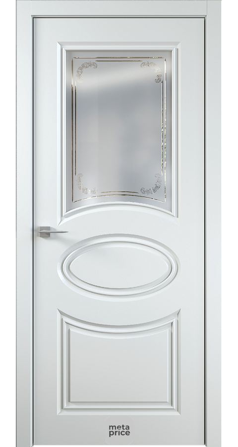 Дверь Renaissance 8 • дверь остекленная • стекло «Giovanni» • гравировка • ЛОРД (Чебоксары) можно купить в магазине 72дверки на Пермякова 81 в Тюмени
