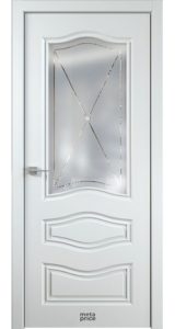 Renaissance 9 • дверь остекленная • стекло «Donato» • гравировка • ЛОРД (Чебоксары)