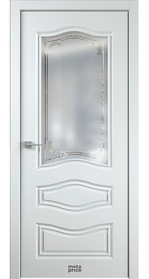 Дверь Renaissance 9 • дверь остекленная • стекло «Giovanni» • гравировка • ЛОРД (Чебоксары) можно купить в магазине 72дверки на Пермякова 81 в Тюмени