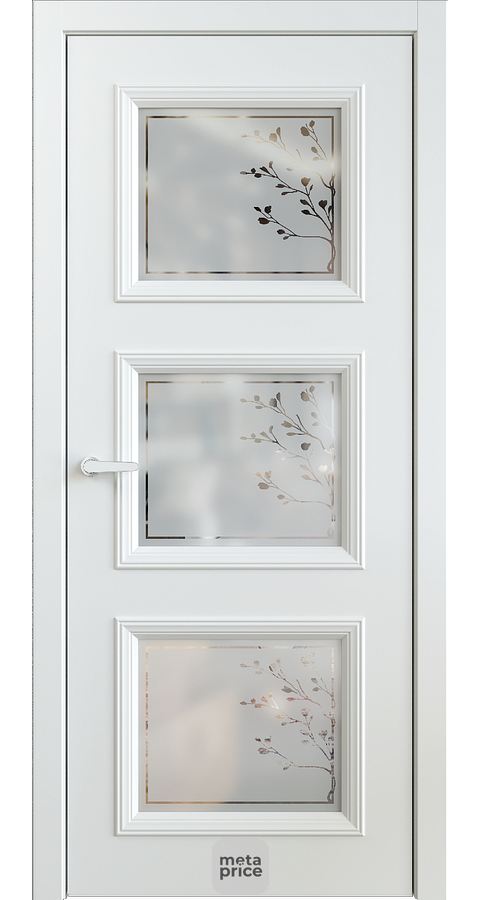 Дверь Felicia 2 | стекло «Rami» • дверь остекленная • стекло «Rami» • ЛОРД (Чебоксары) можно купить в магазине 72дверки на Пермякова 81 в Тюмени