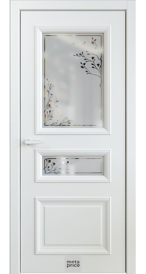 Дверь Felicia 6 | стекло «Rami» • дверь остекленная • стекло «Rami» • ЛОРД (Чебоксары) можно купить в магазине 72дверки на Пермякова 81 в Тюмени