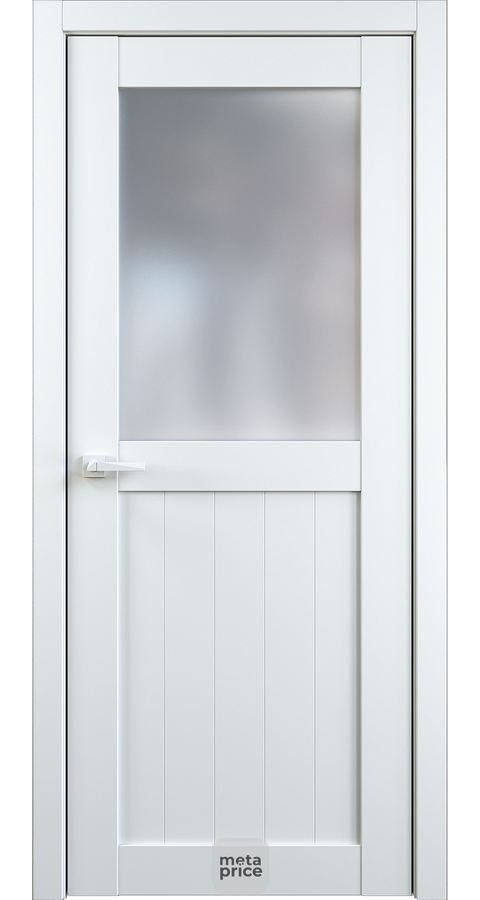 Дверь Kantri Villa 1 • дверь остекленная • стекло «Сатинат» • ЛОРД (Чебоксары) можно купить в магазине 72дверки на Пермякова 81 в Тюмени