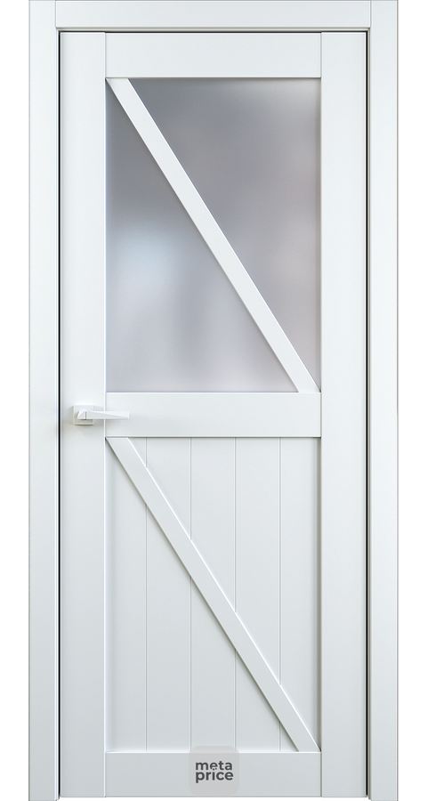 Дверь Kantri Villa 3 • дверь остекленная • стекло «Сатинат» • ЛОРД (Чебоксары) можно купить в магазине 72дверки на Пермякова 81 в Тюмени