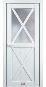 Kantri Villa 5 • дверь остекленная • стекло «Сатинат» • ЛОРД (Чебоксары)