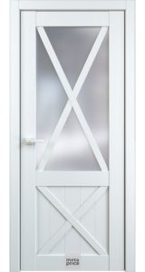 Kantri Villa 6 • дверь остекленная • стекло «Сатинат» • ЛОРД (Чебоксары)