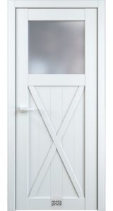 Kantri Villa 7 • дверь остекленная • стекло «Сатинат» • ЛОРД (Чебоксары)