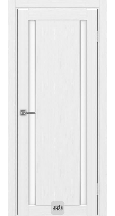 Дверь Турин_522.212 ЭКО-шпон • дверь остекленная • Optima porte (Россия) можно купить в магазине 72дверки на Пермякова 81 в Тюмени