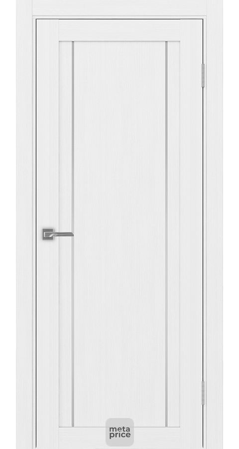 Дверь Турин_522AППSC.111 ЭКО-шпон • дверь остекленная • молдинг • Optima porte (Россия) можно купить в магазине 72дверки на Пермякова 81 в Тюмени