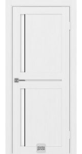 Турин_523АППSB.221 ЭКО-шпон • дверь остекленная • Optima porte (Россия)