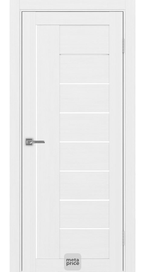 Дверь Турин_524.21 ЭКО-шпон • дверь остекленная • молдинг • Optima porte (Россия) можно купить в магазине 72дверки на Пермякова 81 в Тюмени
