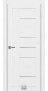 Турин_524AППSC.11 ЭКО-шпон • дверь остекленная • Optima porte (Россия)