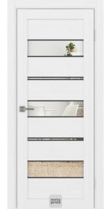 Турин_526АППmaxSB.122 ЭКО-шпон • дверь остекленная • Optima porte (Россия)