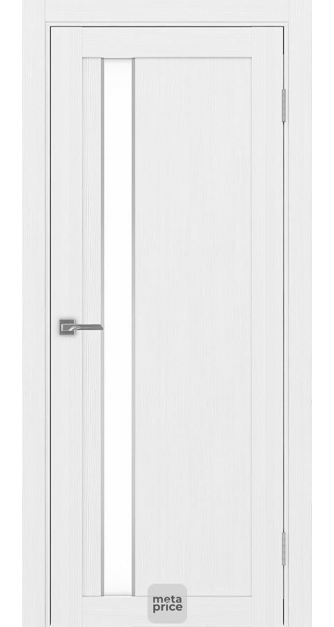 Дверь Турин_528AППSC.121 ЭКО-шпон • дверь остекленная • молдинг • Optima porte (Россия) можно купить в магазине 72дверки на Пермякова 81 в Тюмени