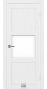 Турин_530.121 ЭКО-шпон • дверь остекленная • Optima porte (Россия)