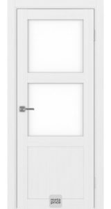 Турин_530.221 ЭКО-шпон • дверь остекленная • Optima porte (Россия)