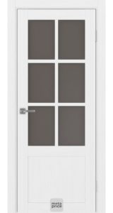 Турин_541ПФ.2221 ЭКО-шпон • дверь остекленная • Optima porte (Россия)
