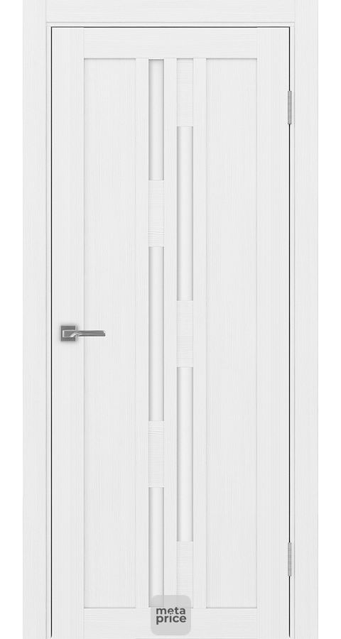 Дверь Турин_551.121 ЭКО-шпон • дверь остекленная • Optima porte (Россия) можно купить в магазине 72дверки на Пермякова 81 в Тюмени