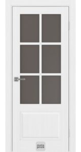 Тоскана_641.2221 ЭКО-шпон • дверь остекленная • Optima porte (Россия)
